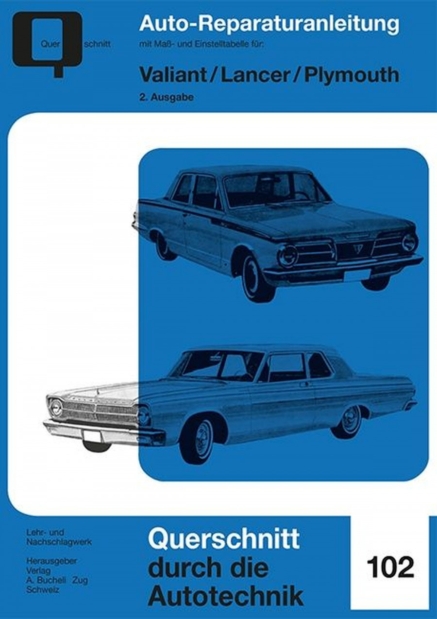 Valiant / Lancer / Plymouth - Reparaturbuch