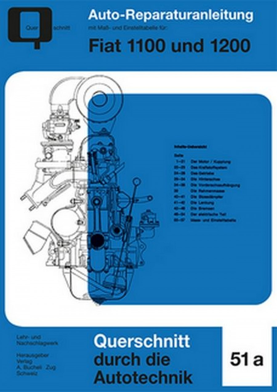 Fiat 1100/1200 - Reparaturbuch