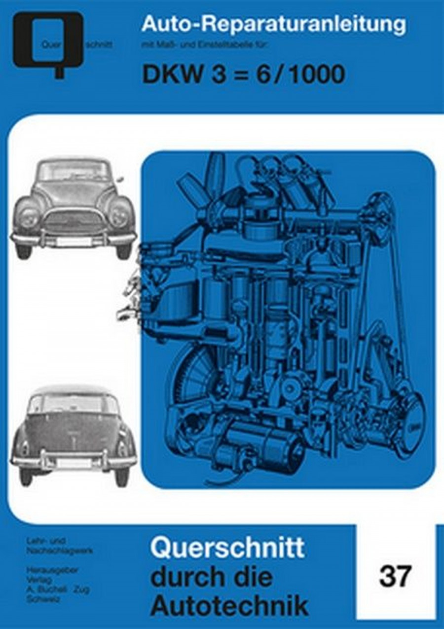 DKW 3=6 / 1000 - Reparaturbuch