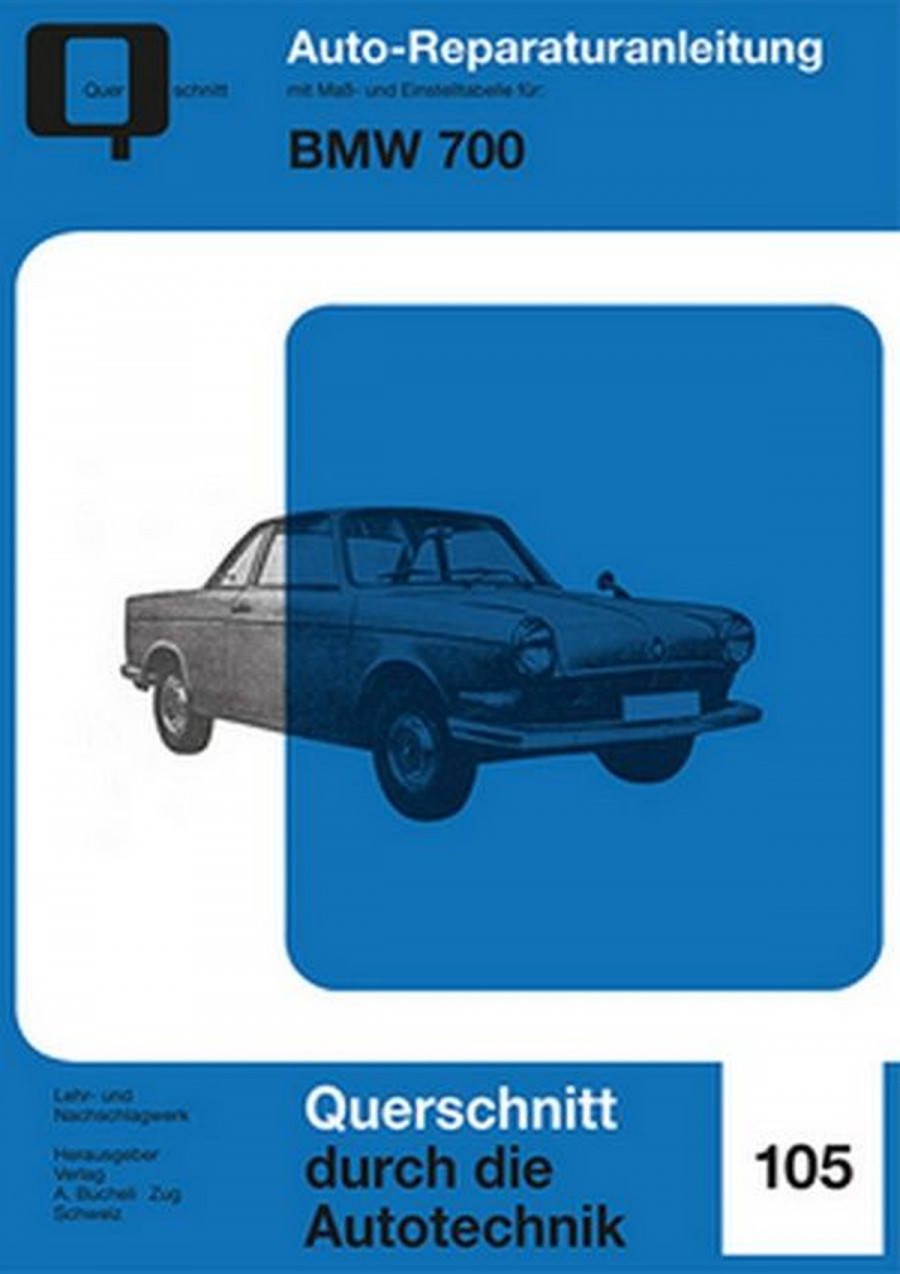 BMW 700 - Reparaturbuch