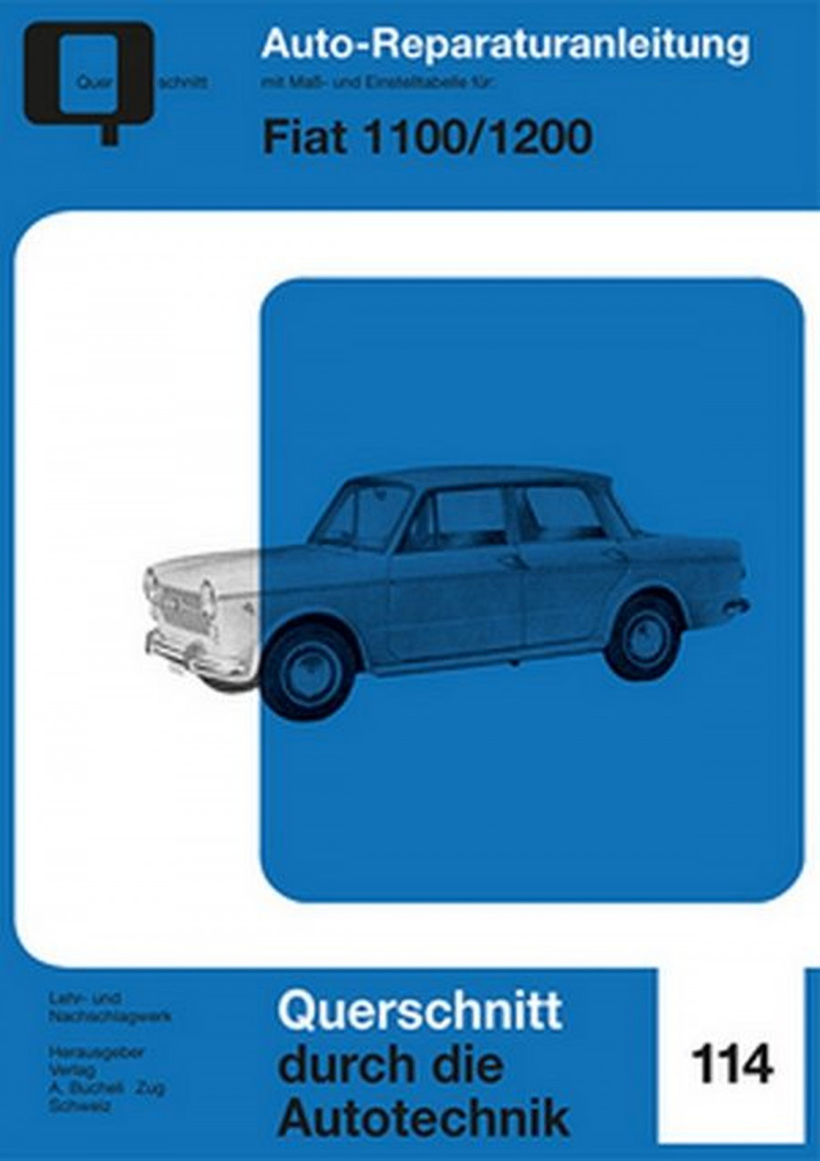 Fiat 1100 / 1200 - Reparaturbuch
