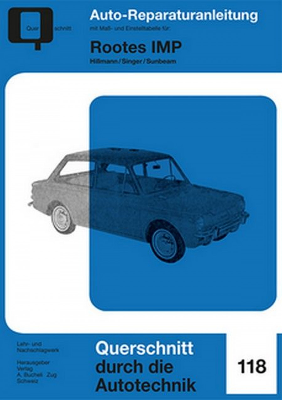 Rootes IMP - Reparaturbuch