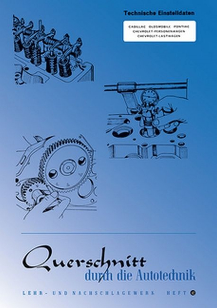 Technische Einstelldaten - Reparaturbuch