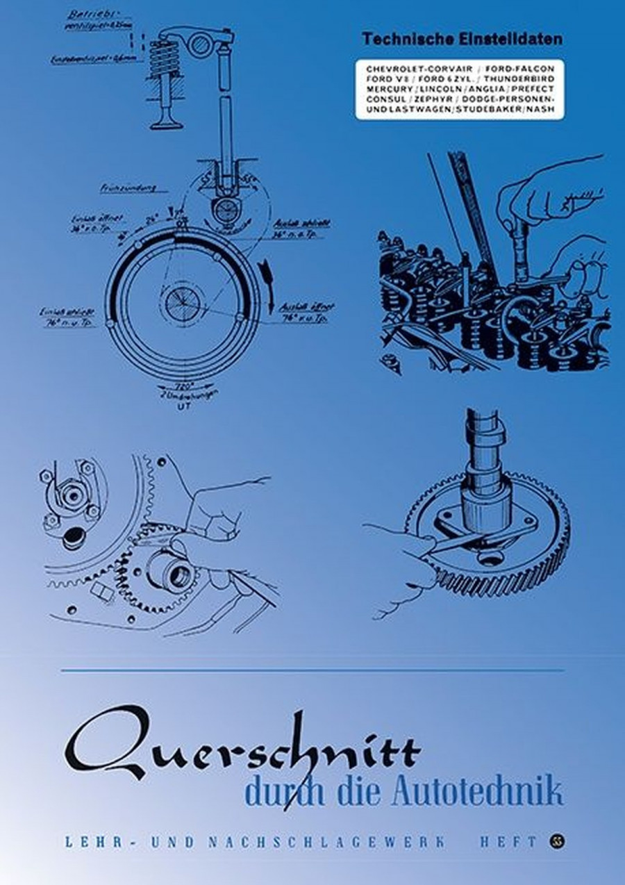 Technische Einstelldaten - Reparaturbuch