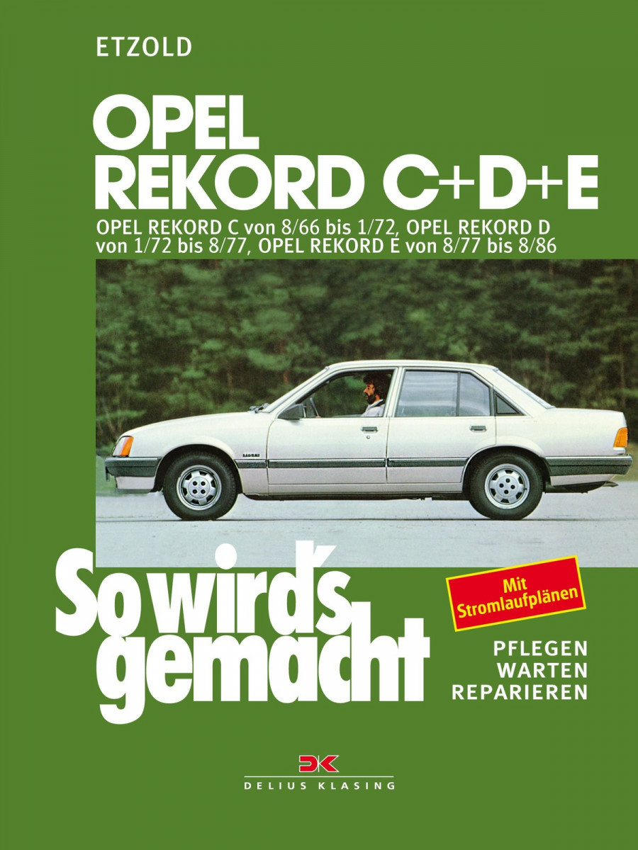 Opel Rekord C / D / E - Reparaturbuch