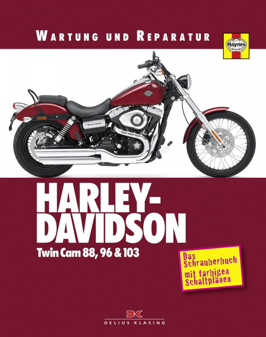 Harley-Davidson Twincam 88, 96 & 103 - Reparaturbuch