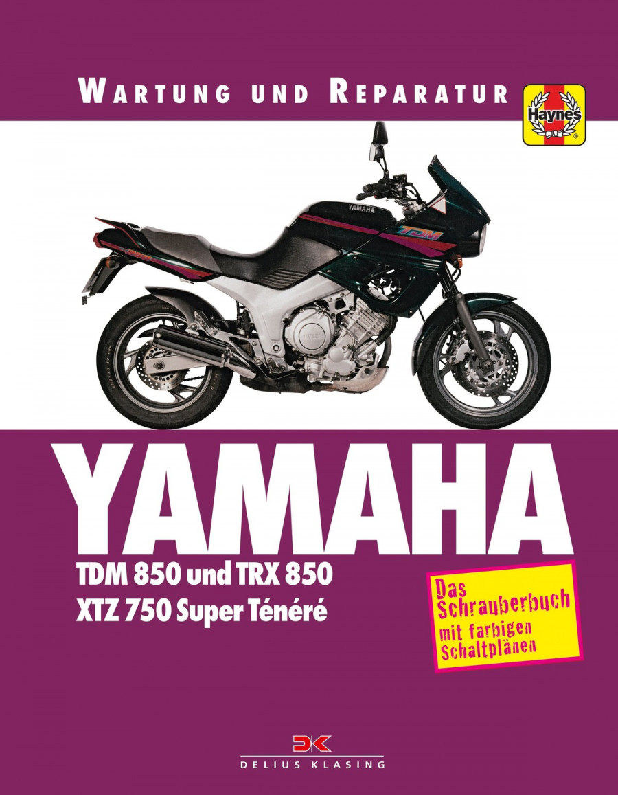 Yamaha TDM 850/TRX 850 - Reparaturbuch