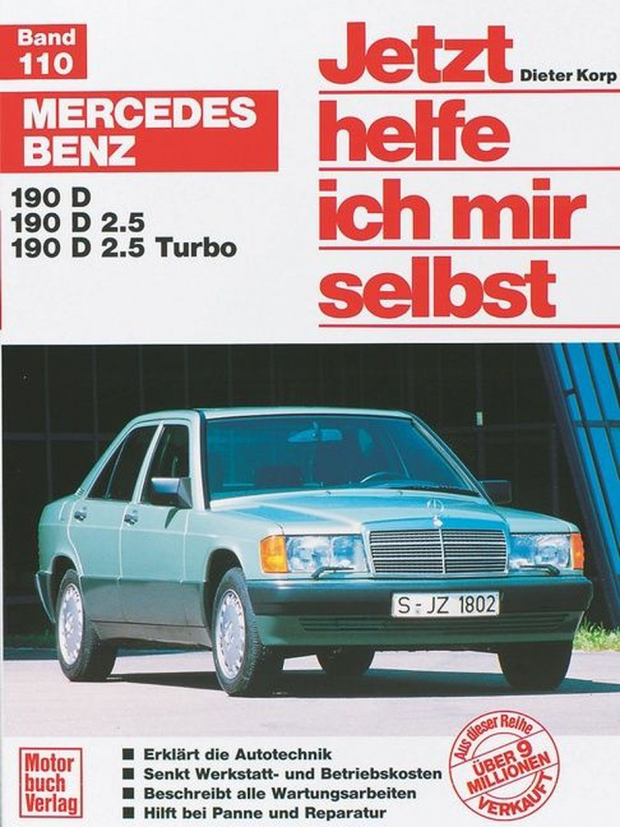 Mercedes-Benz Reparaturbuch 190 190 D 190 D 2.5