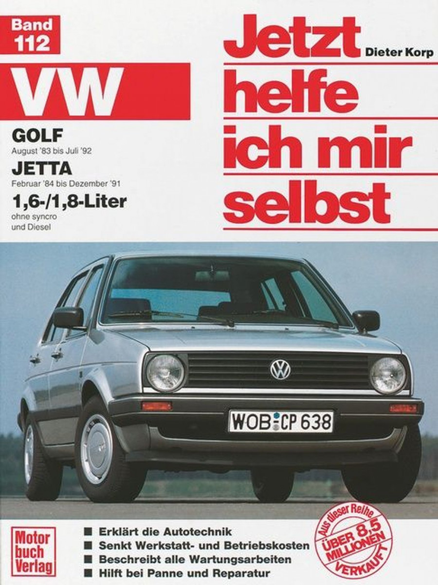 VW Golf II / Jetta Reparaturbuch
