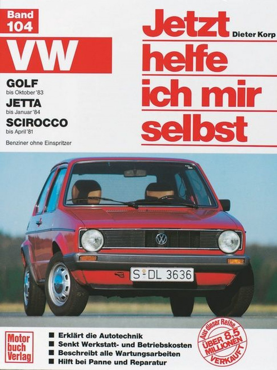 VW Golf (bis 83), Jetta (bis 84), Scirocco (bis 81)