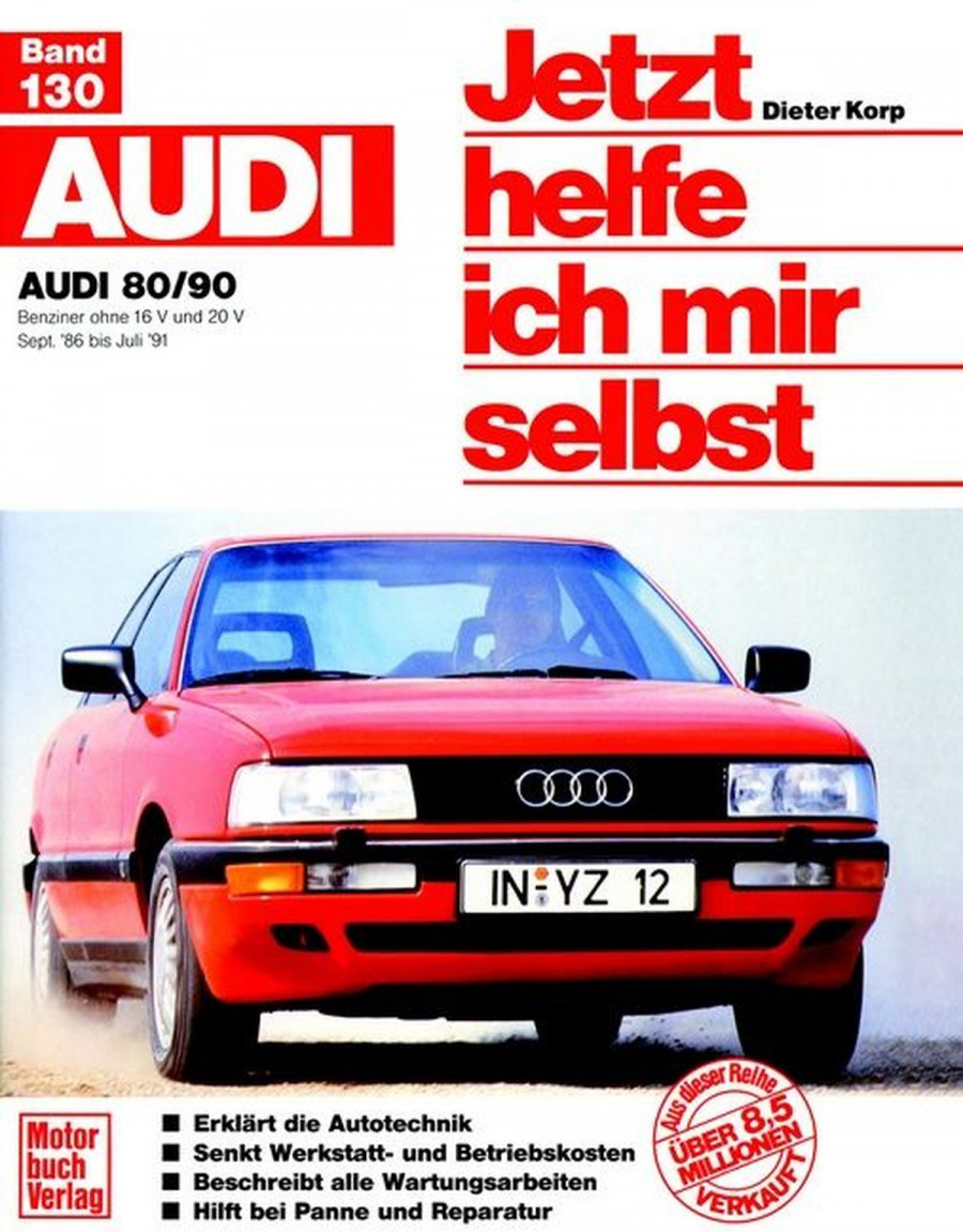 Audi 80/90 (Sept. 86 bis Juli 91) Reparaturbuch