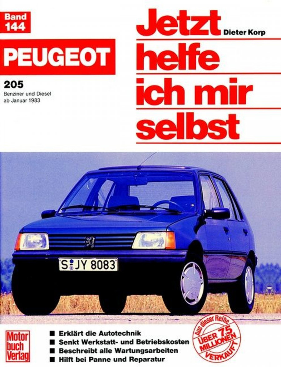 Peugeot 205 (B+D, ab 83) Reparaturbuch