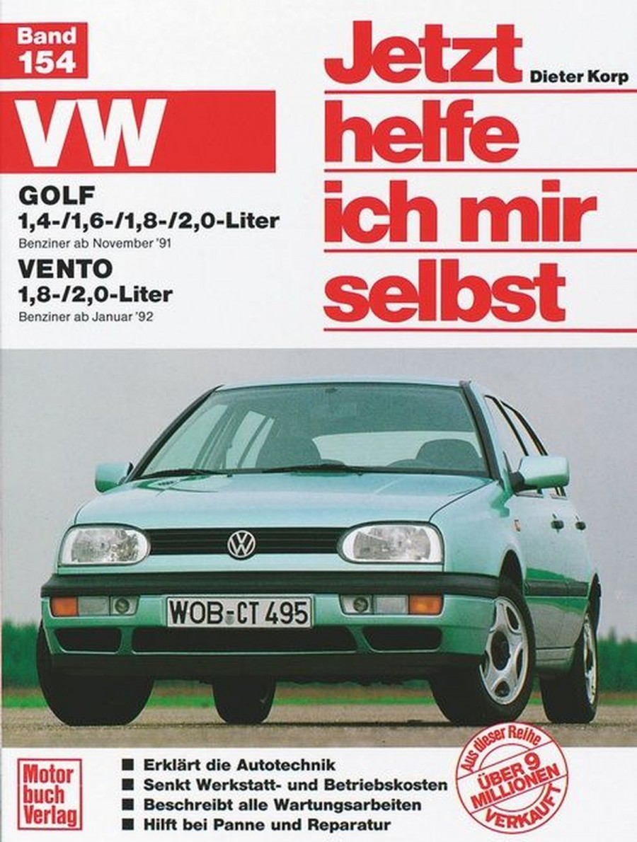 VW Golf III / Vento Reparaturbuch