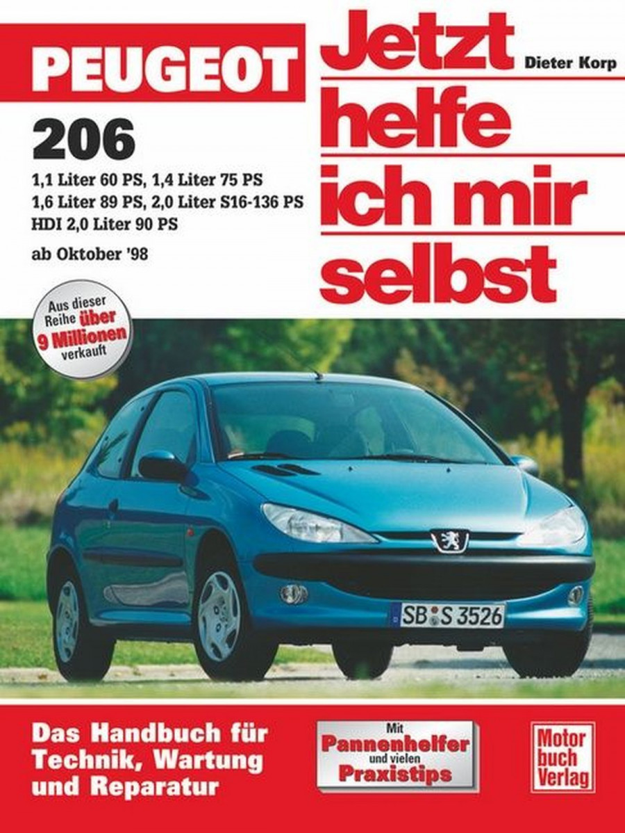 Peugeot 206 Reparaturbuch