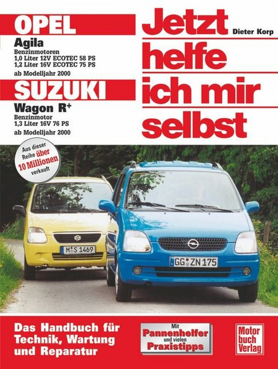 Opel Agila / Suzuki Wagon R+ Reparaturbuch