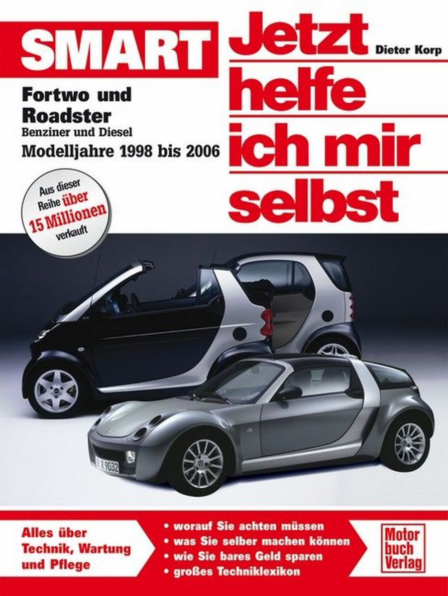 Smart fortwo und roadster Reparaturbuch