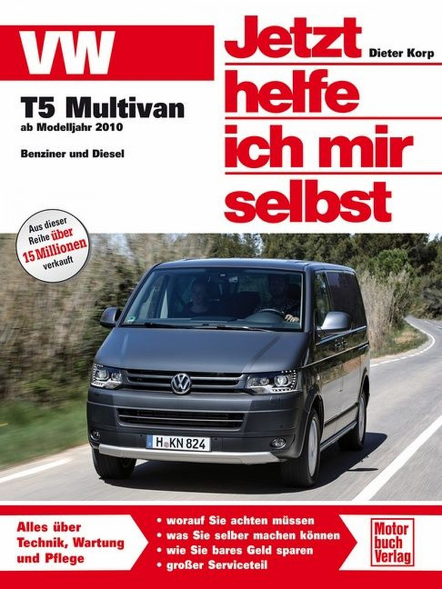 VW T5 Multivan - ab Modelljahr 2010 Reparaturbuch