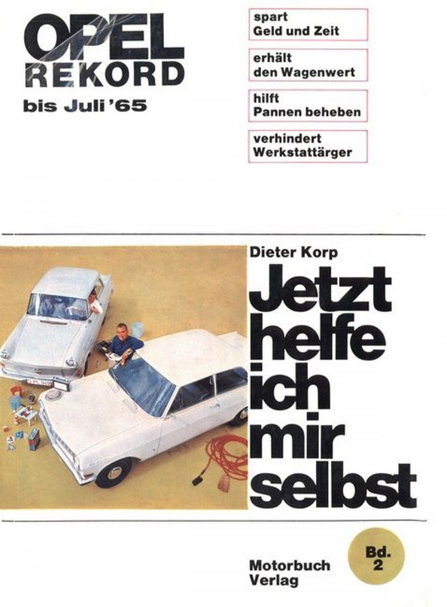 Opel Rekord A bis 7/1975 Reparaturbuch