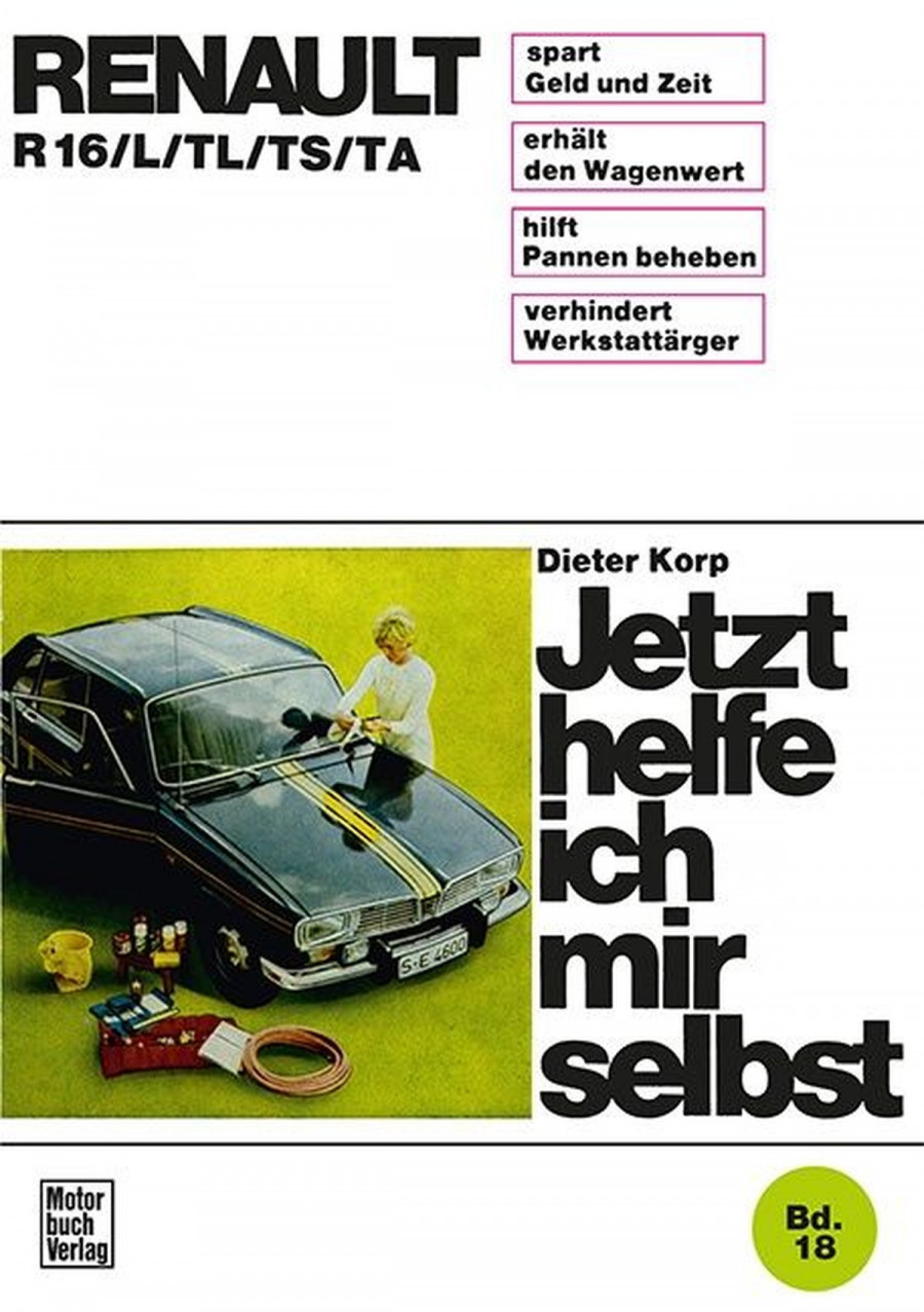 Renault R16/L/TL/TS/TA Reparaturbuch