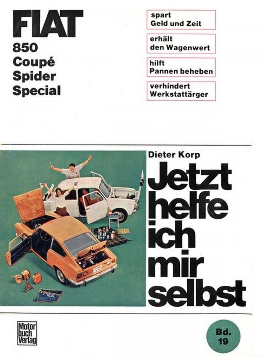 Fiat 850 Coupè / Spider / Special Reparaturbuch