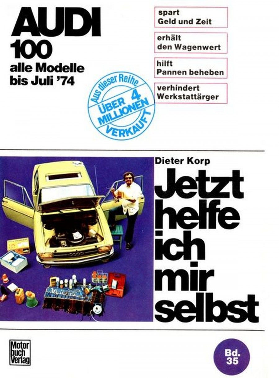 Audi 100 LS / GL / Coupé bis 7/1974 Reparaturbuch