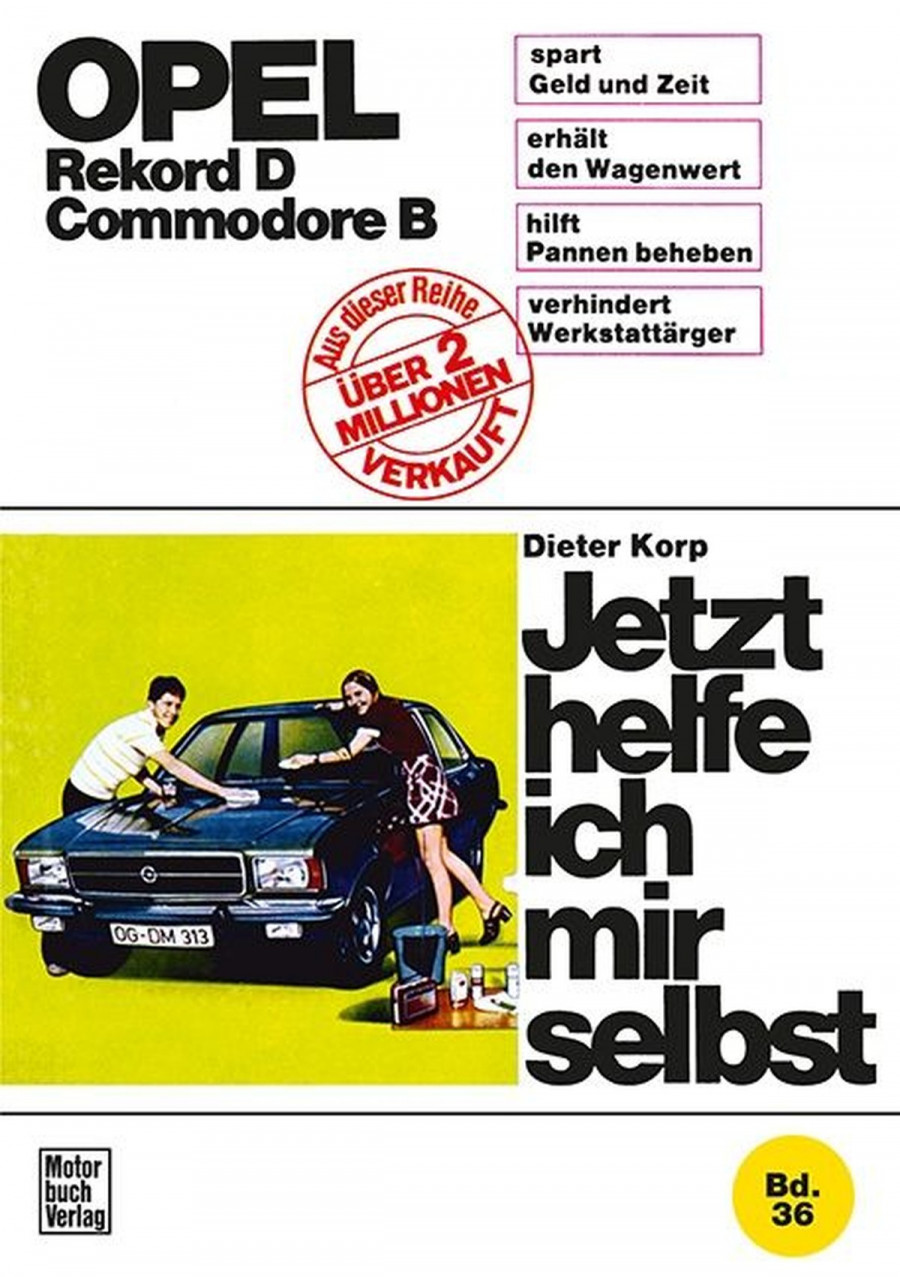 Opel Rekord D / Commodore D Reparaturbuch