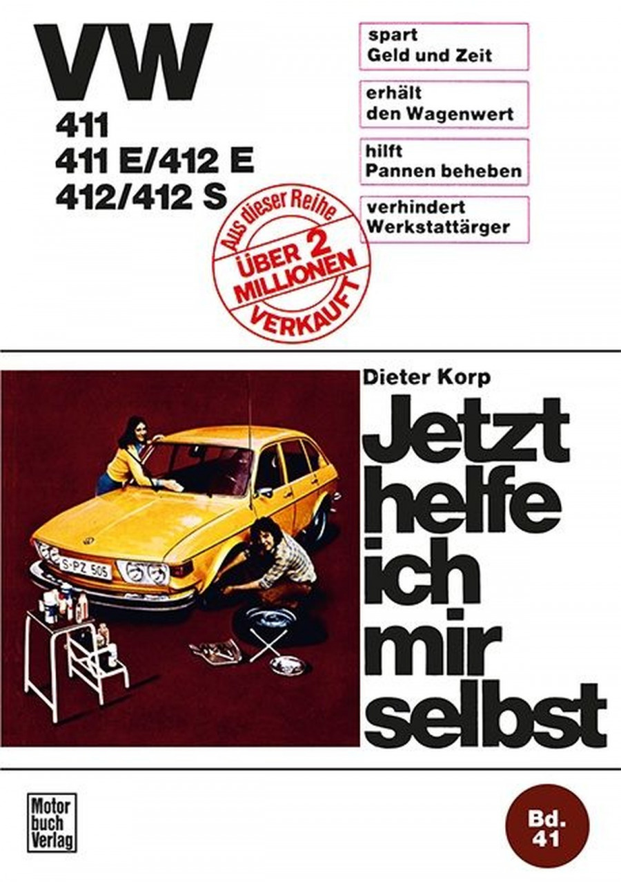VW 411 / 411 E / 412 E / 412 / 412 S Reparaturbuch