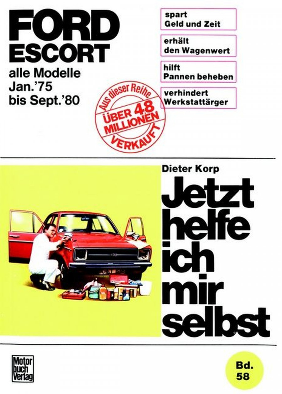 Ford Escort II alle Modelle ab Januar '75 Reparaturbuch