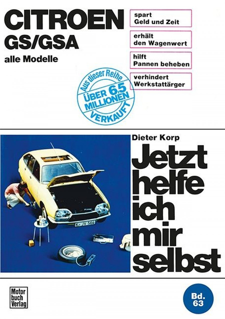 Citroen GS/GSA - alle Modelle Reparaturbuch
