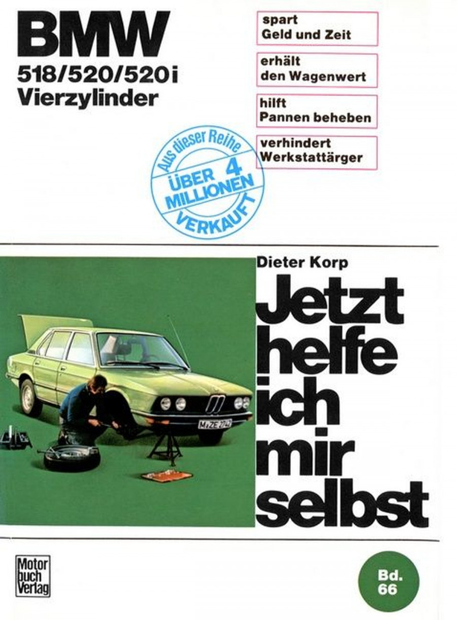 BMW 518/520/520 i Vierzylinder Reparaturbuch