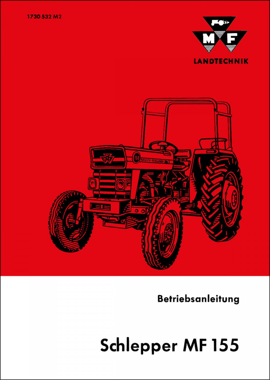 Massey-Ferguson MF155 Betriebsanleitung