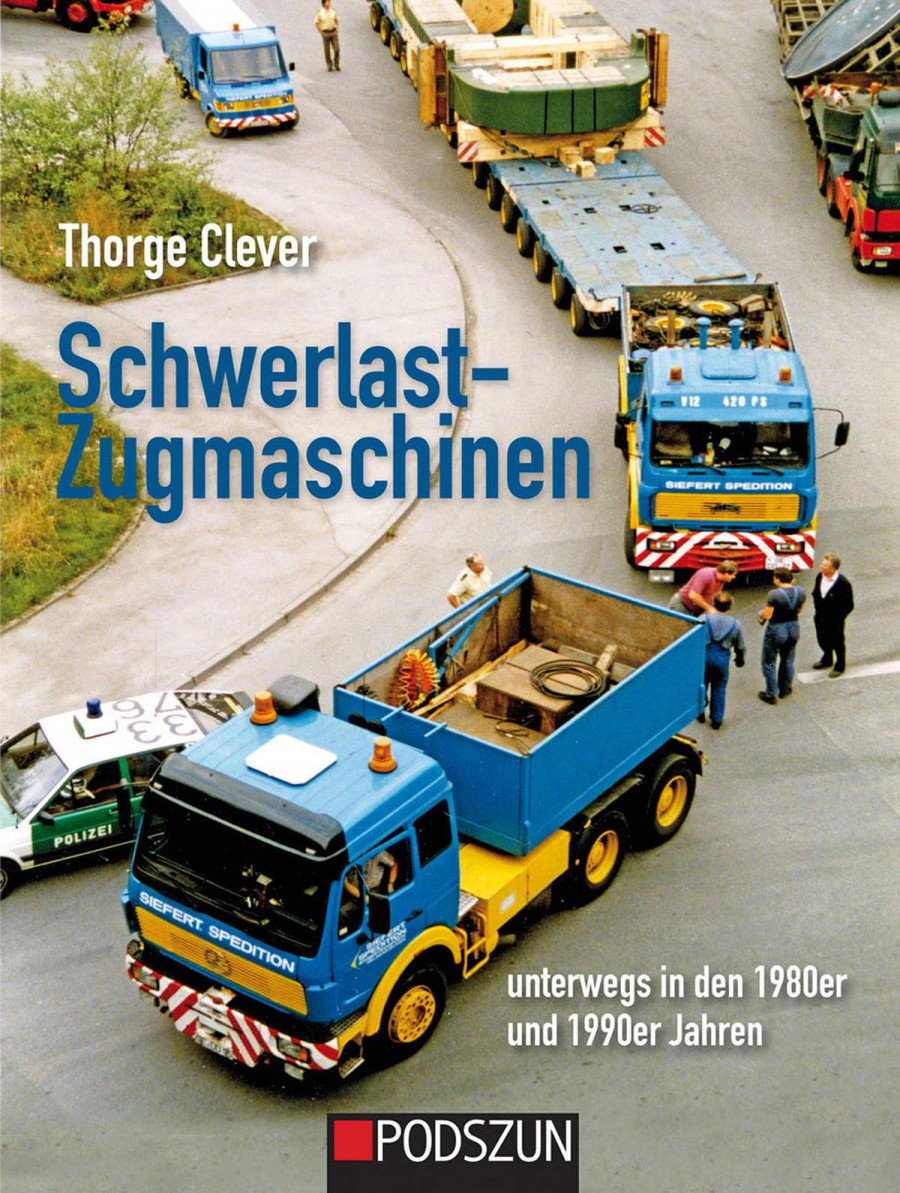 Schwerlast-Zugmaschinen unterwegs in den 1980er und 1990er Jahren