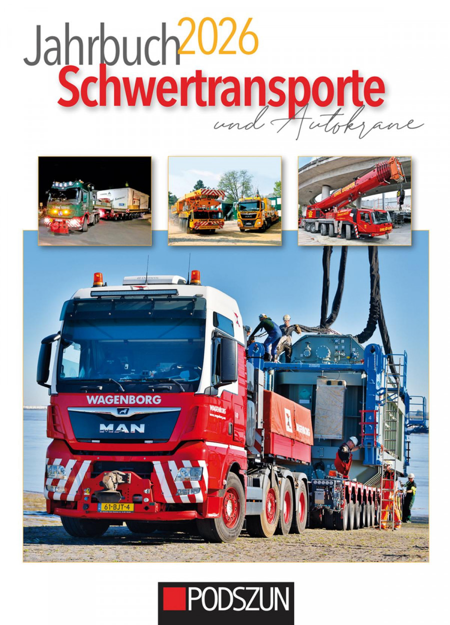 Jahrbuch Schwertransporte und Autokrane 2026
