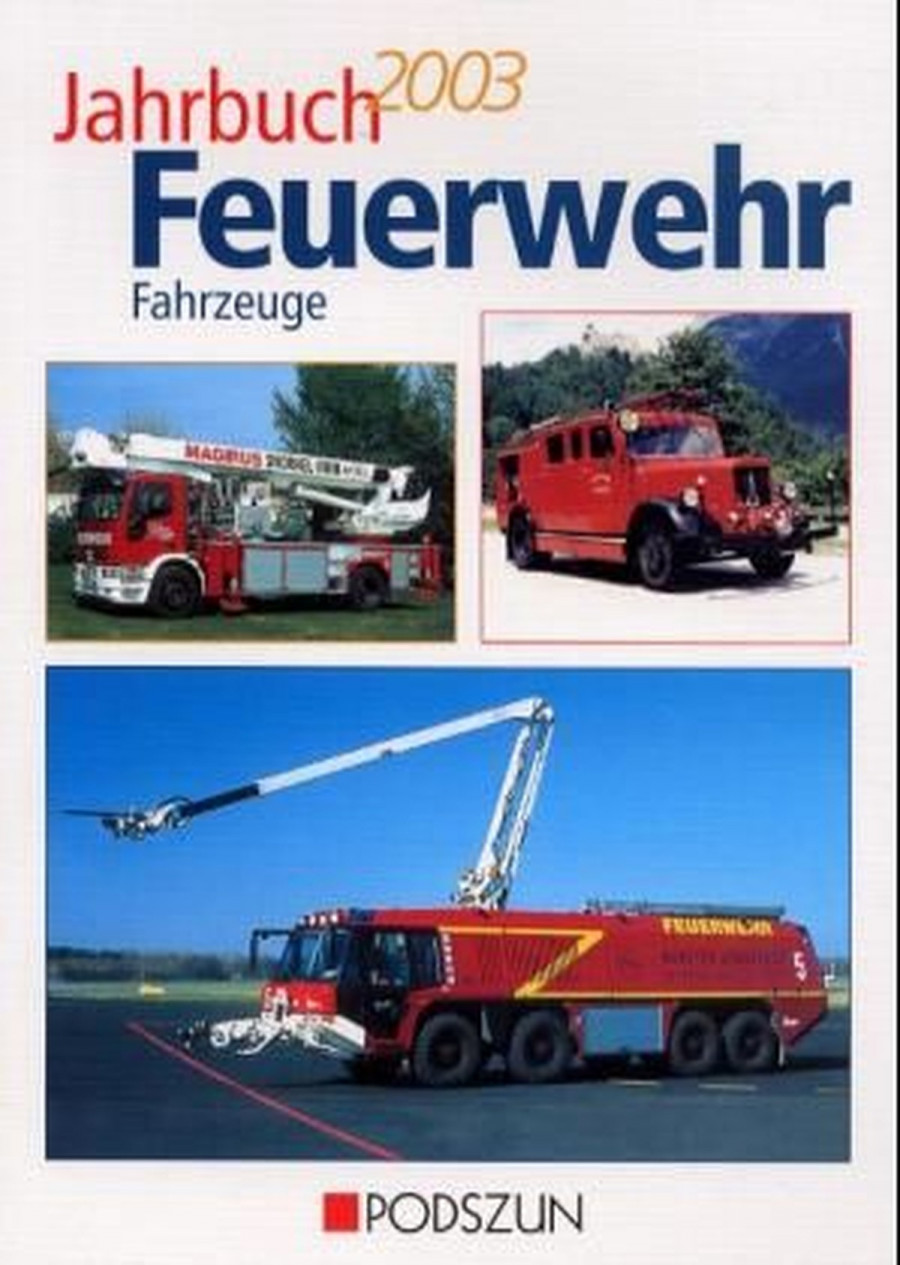 Jahrbuch Feuerwehr Fahrzeuge 2003