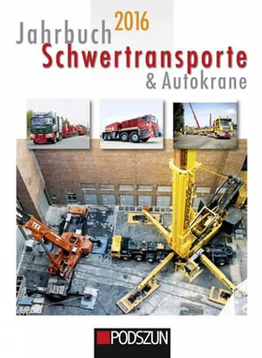 Jahrbuch Schwertransporte und Autokrane 2016