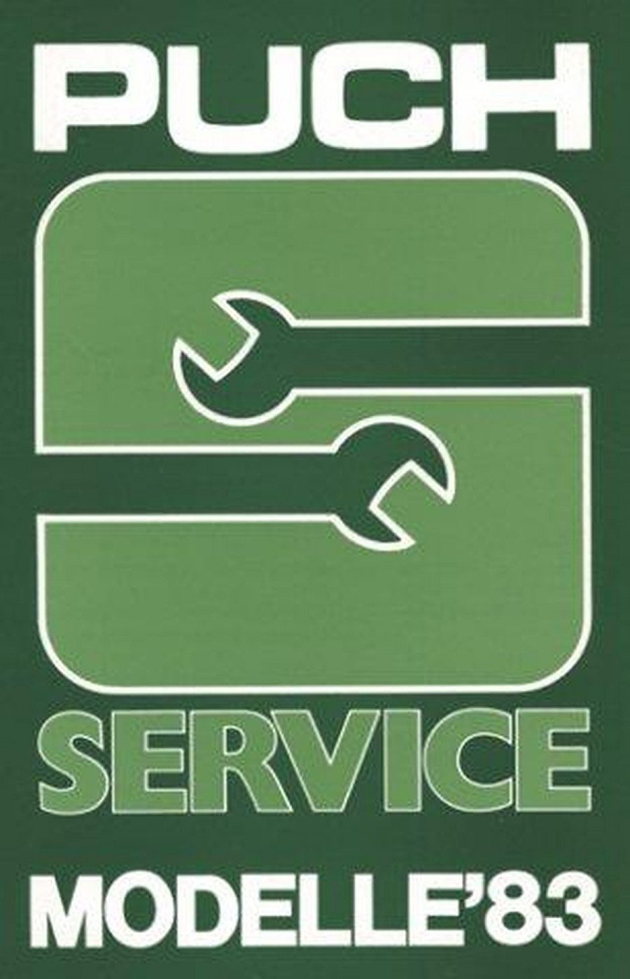 Puch Service Modelle 1983