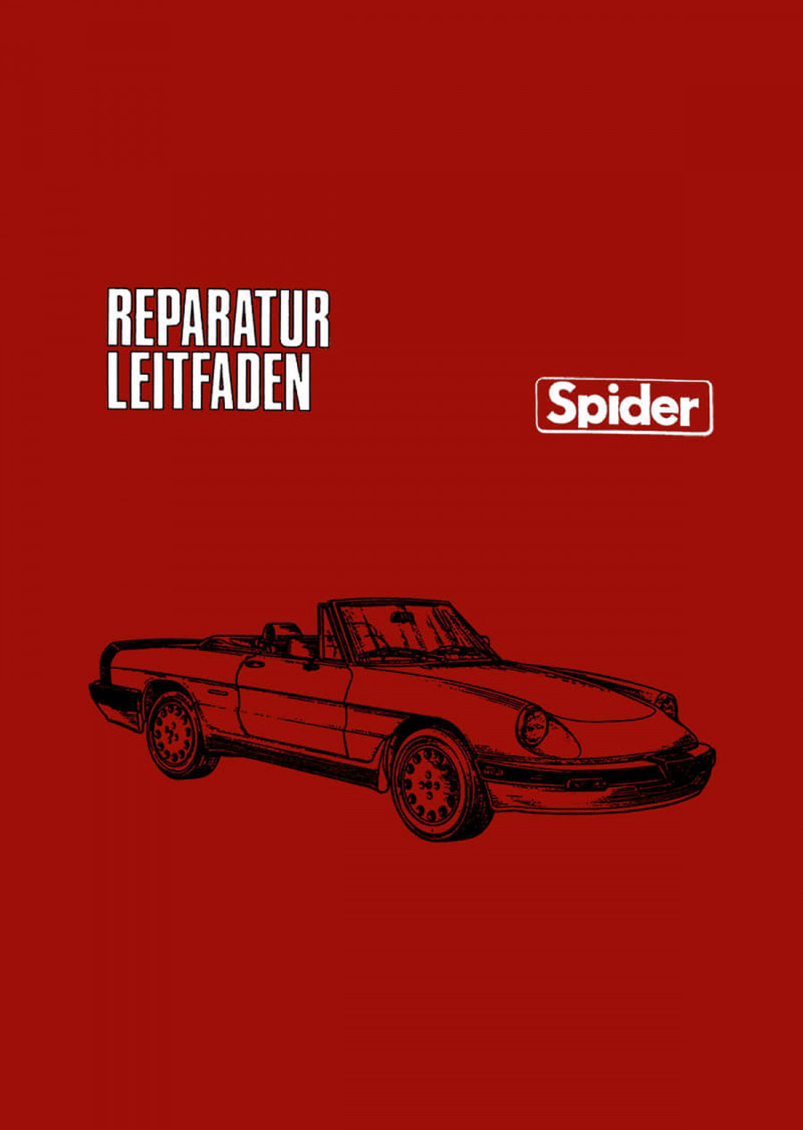 Alfa Romeo Spider Reparaturanleitung