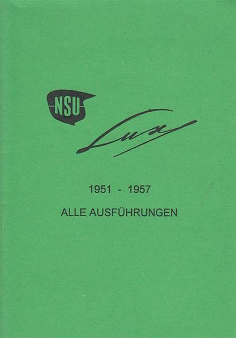 NSU Lux 1951 - 1957 alle Ausführungen