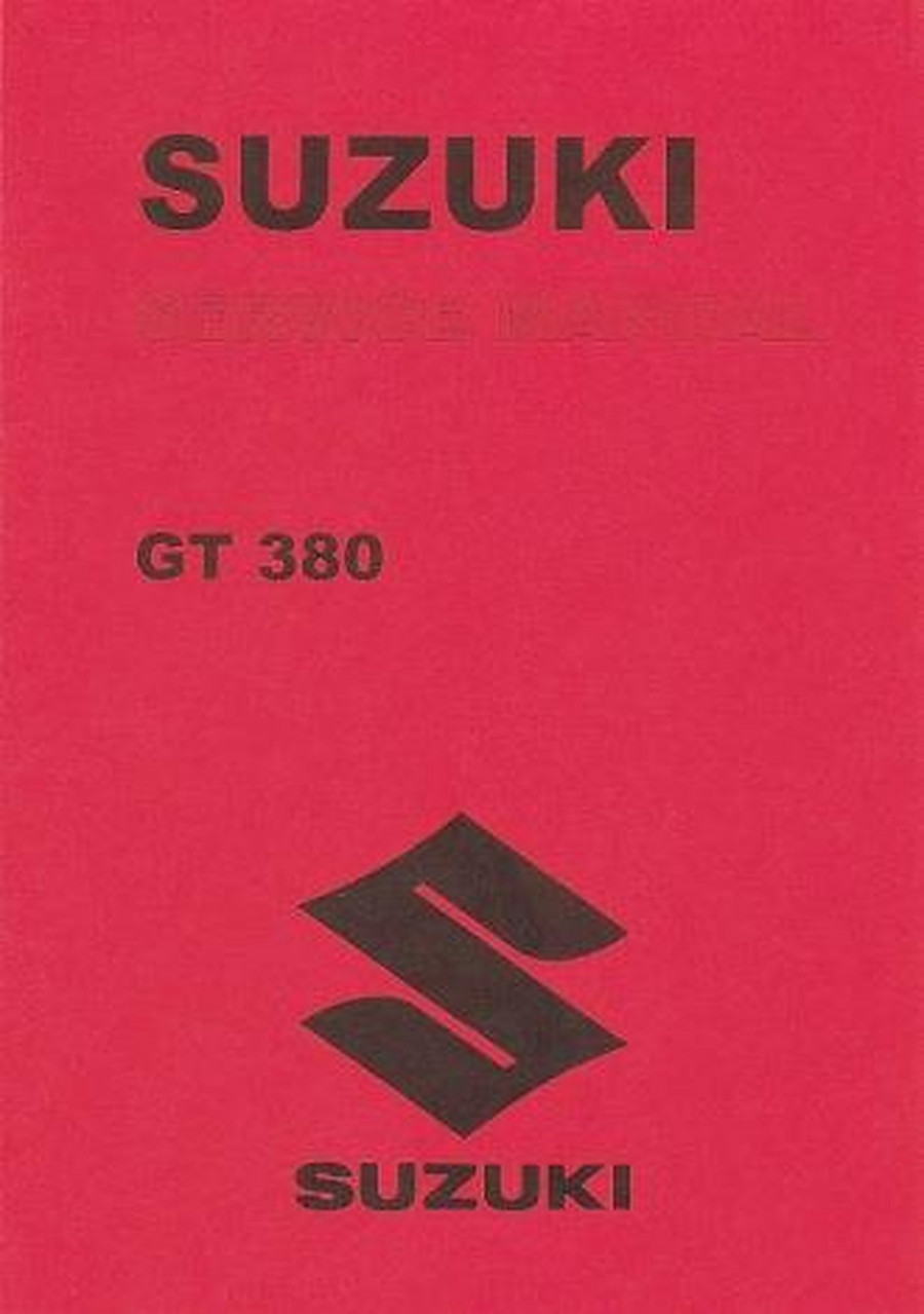 Suzuki GT380 Service Manual