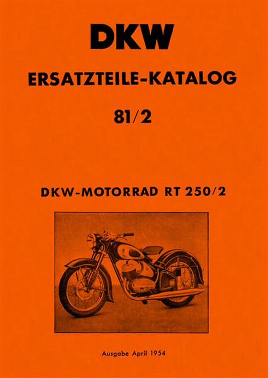 DKW RT250/2 Ersatzteilkatalog