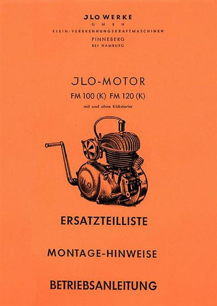 ILO FM100 (K) & FM120 (K) Betrieb Reparatur Teile