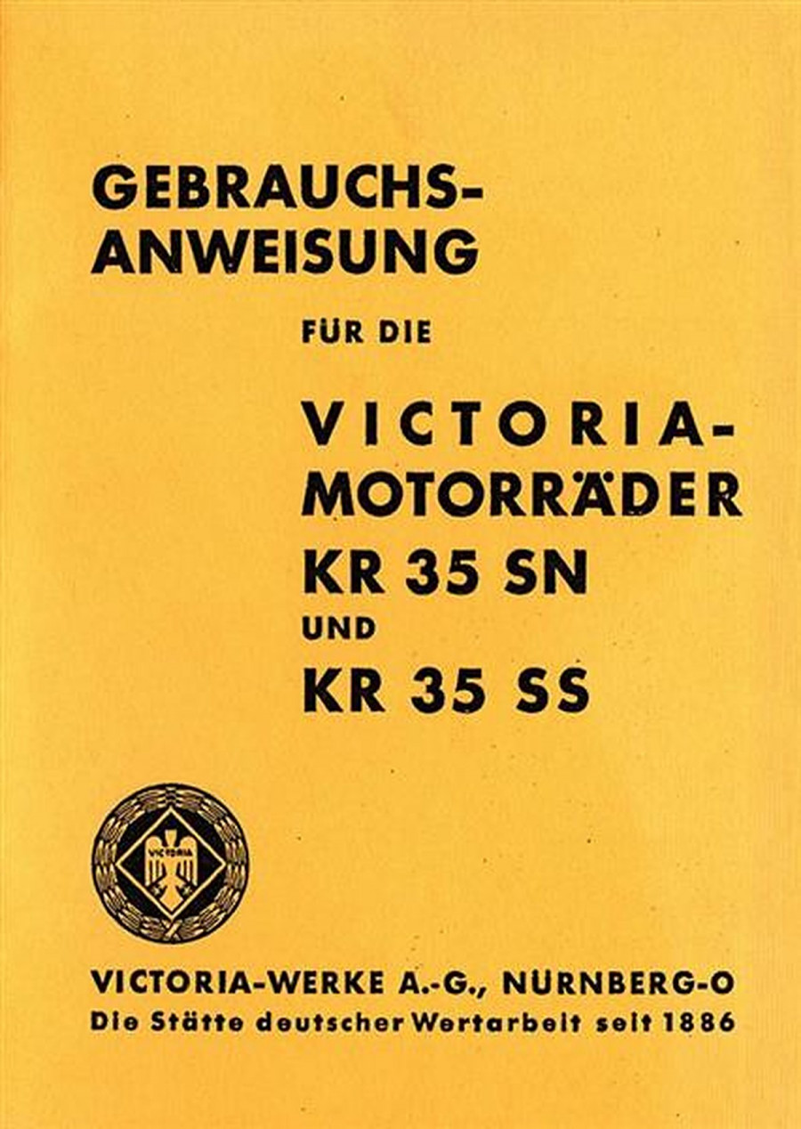 Victoria KR35SN und KR35SS Betriebsanleitung