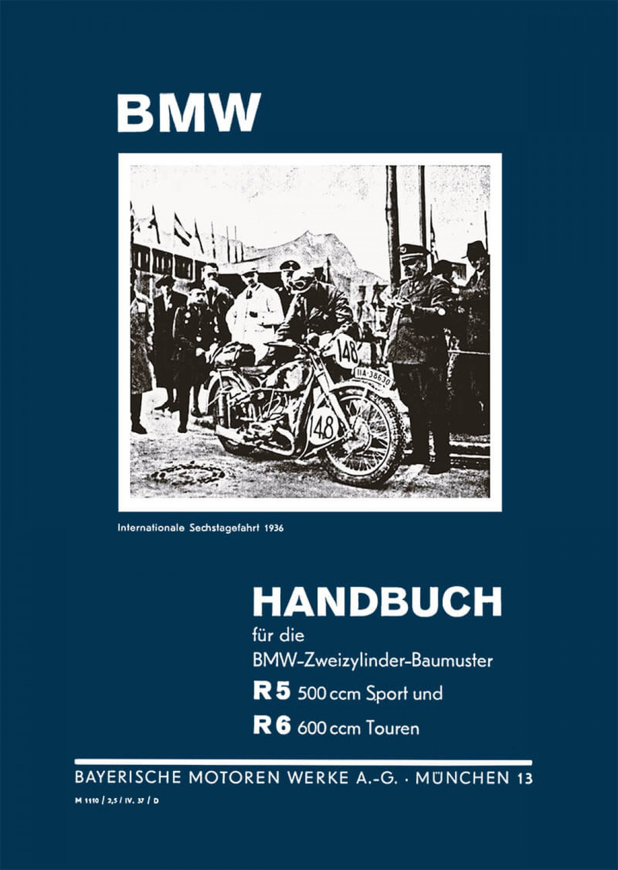 BMW R5 und R6 Betriebsanleitung
