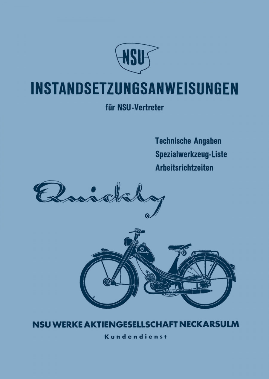 NSU Quickly Reparaturanleitung