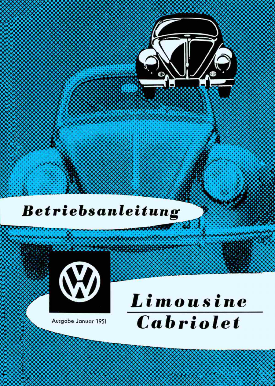 VW Käfer 1200 Betriebsanleitung