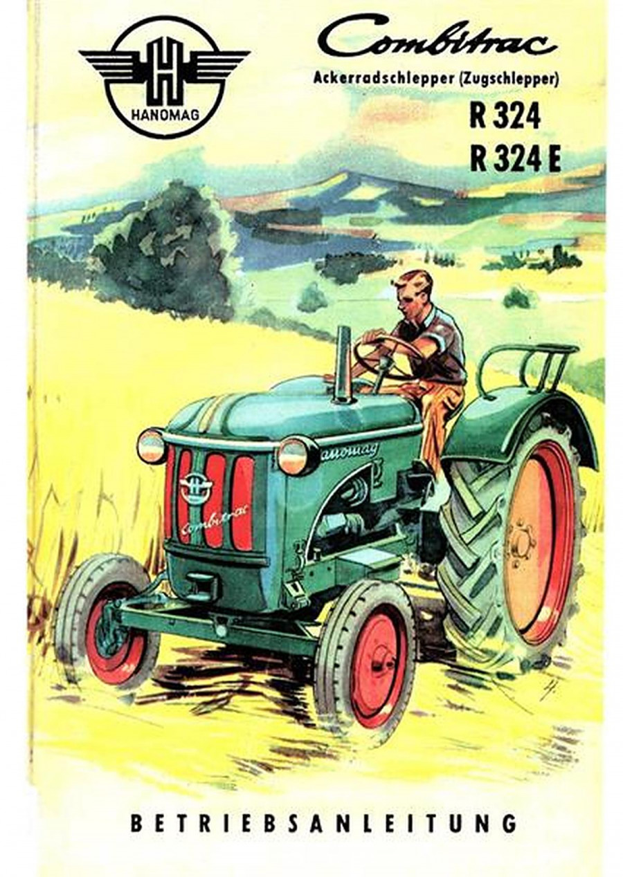 Hanomag Combitrac R324 und R324E Betriebsanleitung