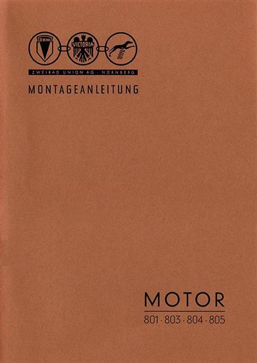DKW Motor 801 803 804 805 Reparaturanleitung
