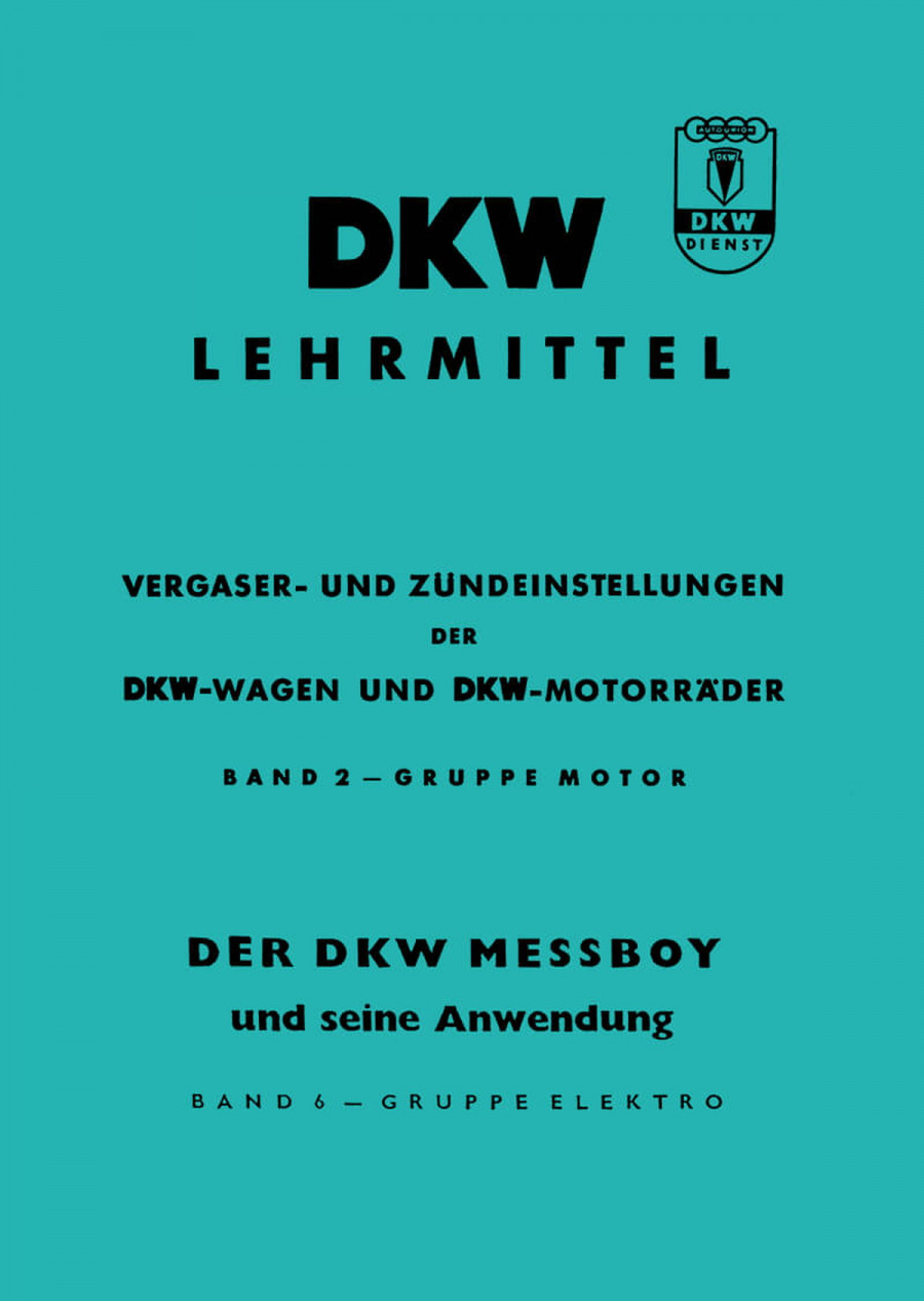 DKW Vergasereinstellungen und Zündeinstellungen