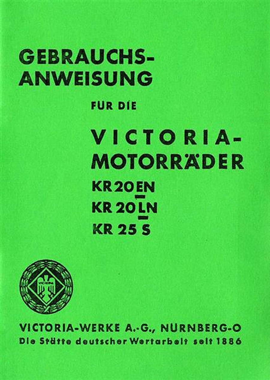 Victoria KR20EN KR20LN KR25S Betriebsanleitung