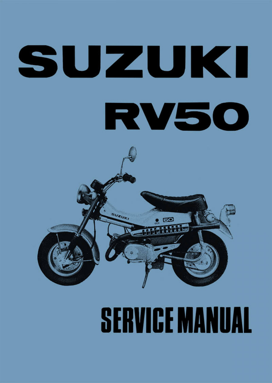 Suzuki RV50 Service Manual